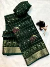 Tew Pure Marsh Chinon Silk Printed Saree